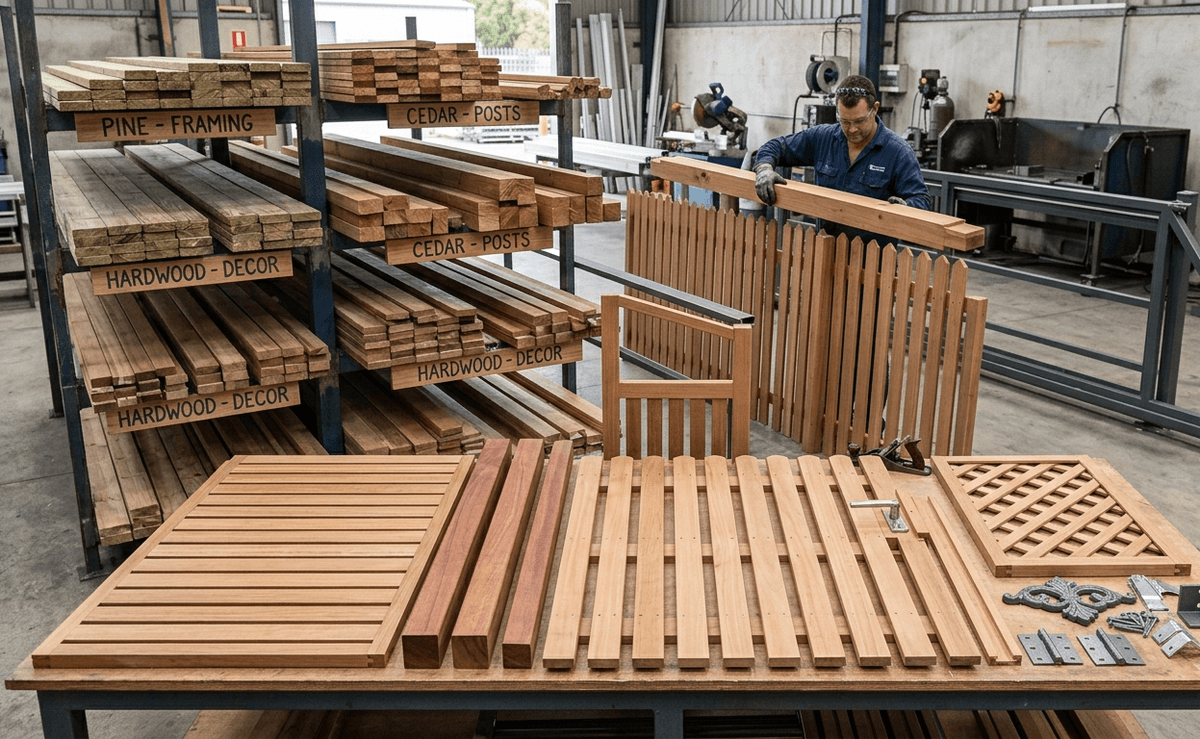 treated timber driveway gate sample Auckland