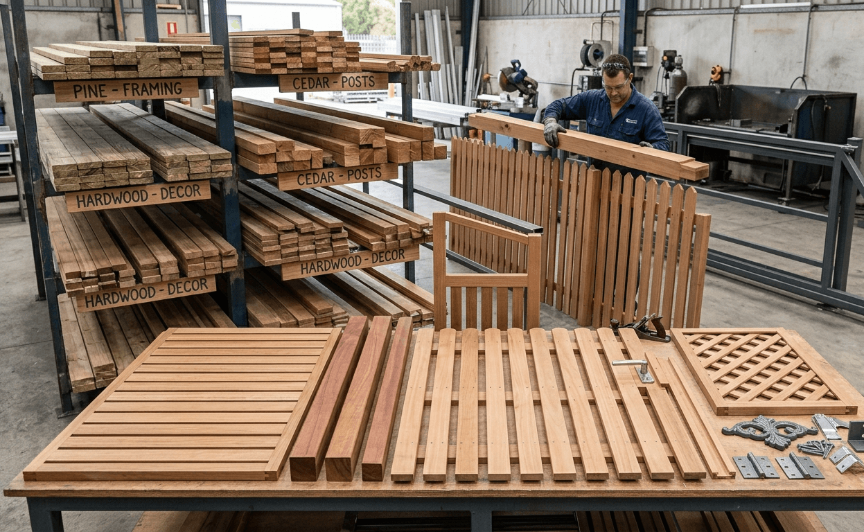 Timber Gates